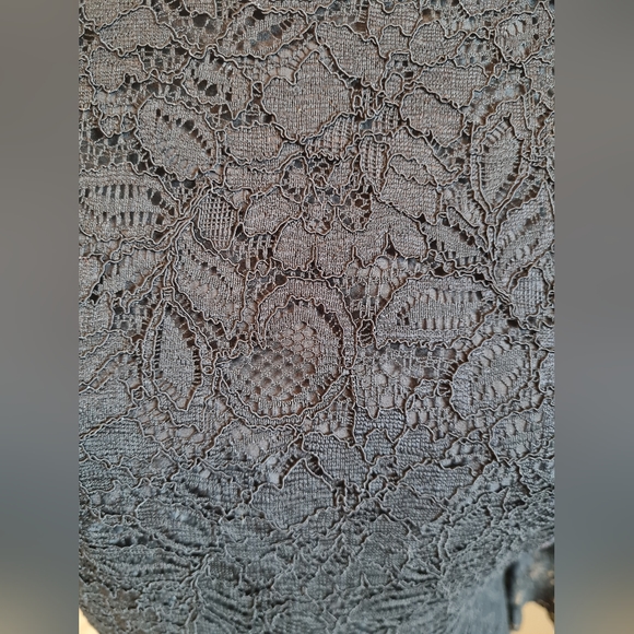 Banana Republic Long Sleeve Black Lace Dress - Picture 6 of 7